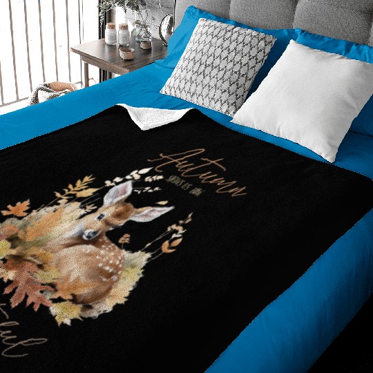 Autumn Grace - Letting Go with the Seasons Baby Blankets