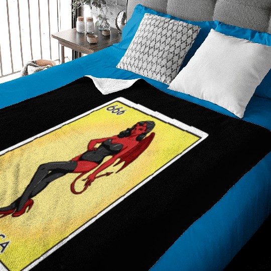 La Toxica Card Funny Toxic Women's La Toxica Baby Blankets