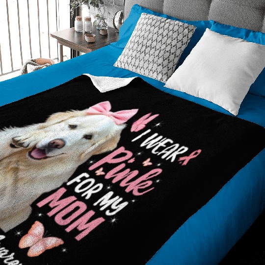 I wear Pink Great Pyrenees Baby Blankets