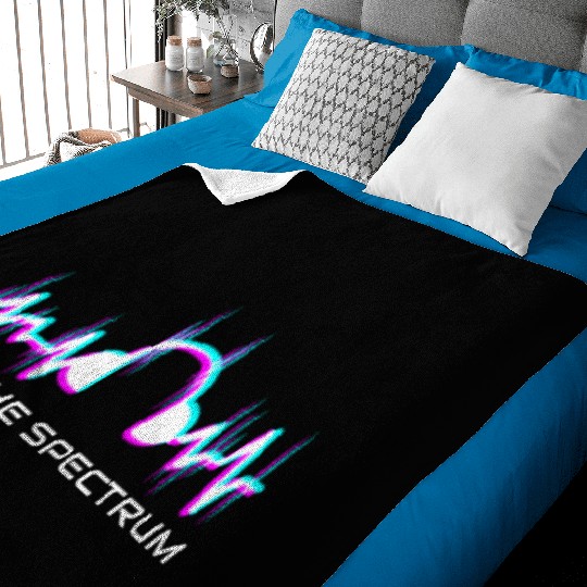 See The Spectrum Radio Lovers Radio Baby Blankets