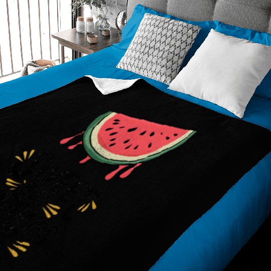 Sweet But Sometimes Sour Watermelon Baby Blankets