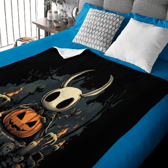 Spooky Hollow Knight Baby Blankets