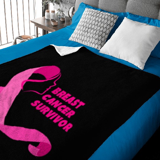 Breast cancer survivor Baby Blankets