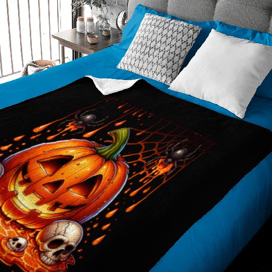 happy halloween Baby Blankets