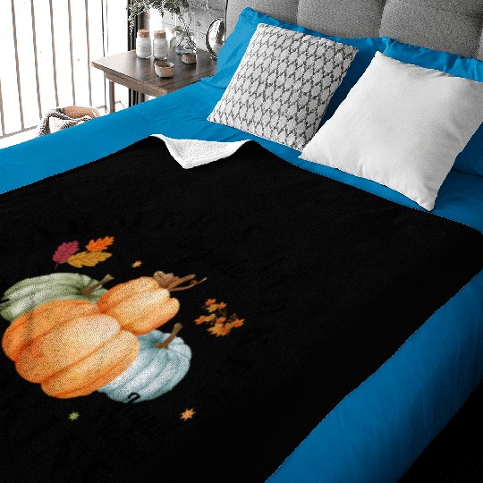 Farmers Market Organic Locally Grown Pumpkins Baby Blankets