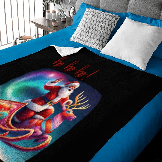 Ho Ho Ho Baby Blankets