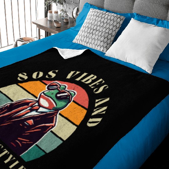 80s Vibes and Froggy Style Baby Blankets