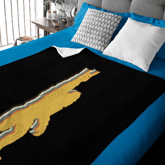 Bigfoot rock on rock lovers sasquatch fans Baby Blankets