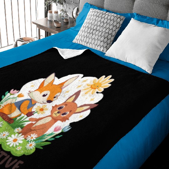 STAY POSITIVE VIBE DESIGN Baby Blankets