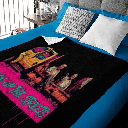 Clean up the streets Trump retro vintage Baby Blankets