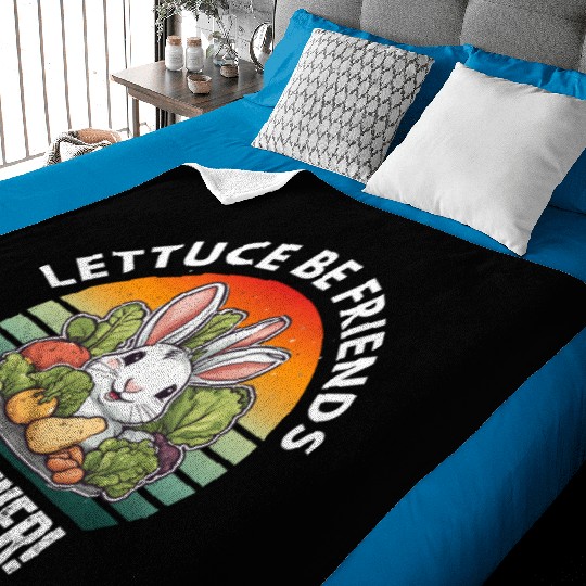 LETTUCE BE FRIENDS FUR-EVER Baby Blankets