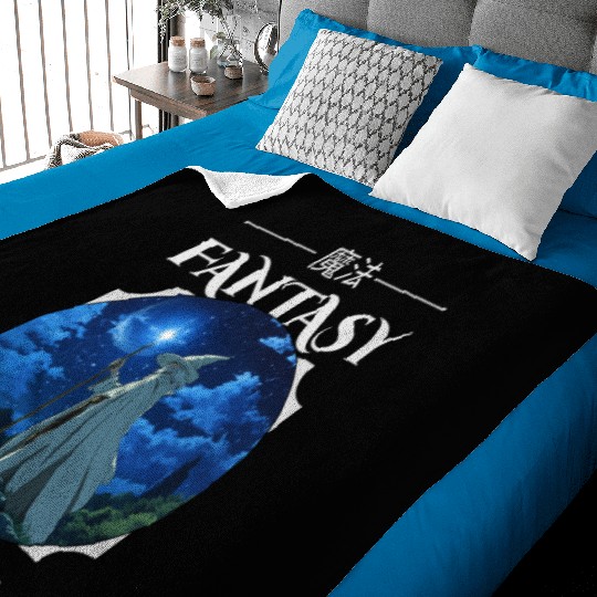 Magic Fantasy Wizard Baby Blankets