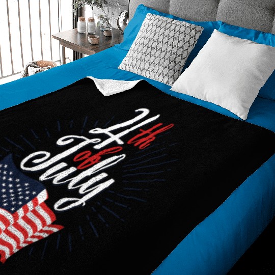 4th of July Baby Blankets