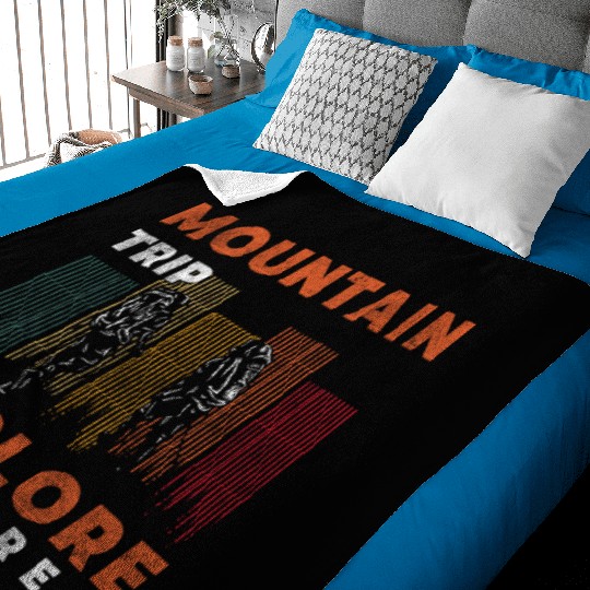 Mountaineering Outdoorsman Abseiling Baby Blankets