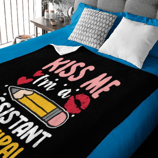 I'm An Assistant Principal for a School Counselor Baby Blankets