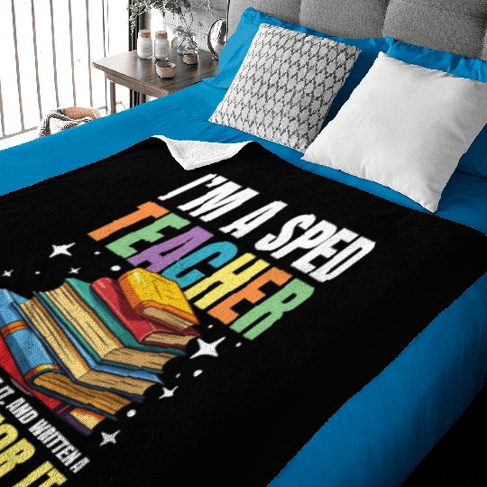 I'm a SPED teacher for a School Counselor Baby Blankets