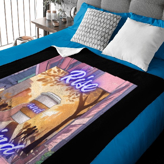 Rise and Grind Baby Blankets