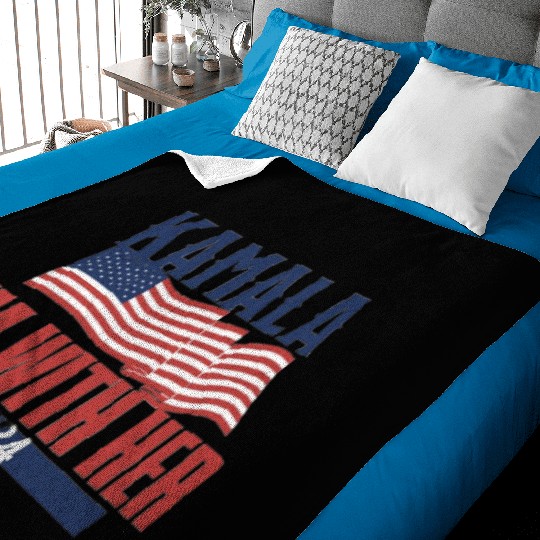 Kamala harris Baby Blankets