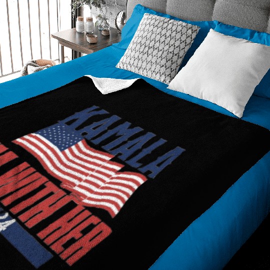 Kamala harris Baby Blankets