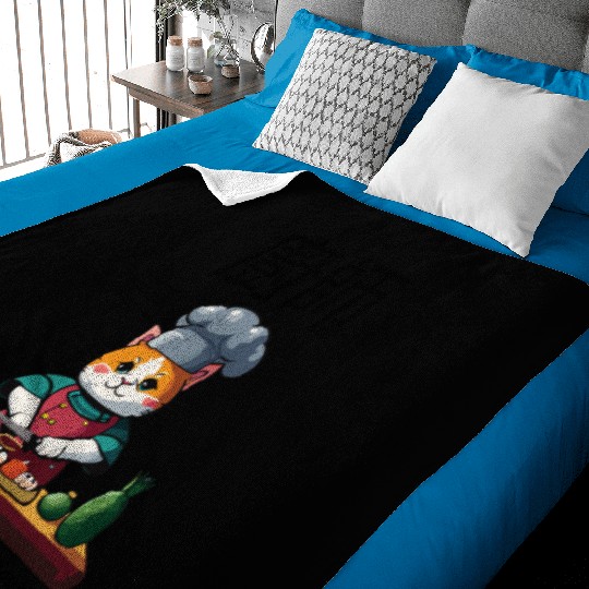 Design for Asian food lovers Baby Blankets