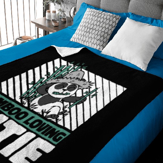 Bamboo Loving Cutie Panda Bear Friend Giant Panda Baby Blankets