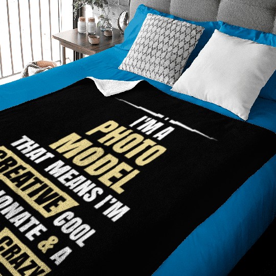 Photo Model Creative Cool And Crazy Baby Blankets