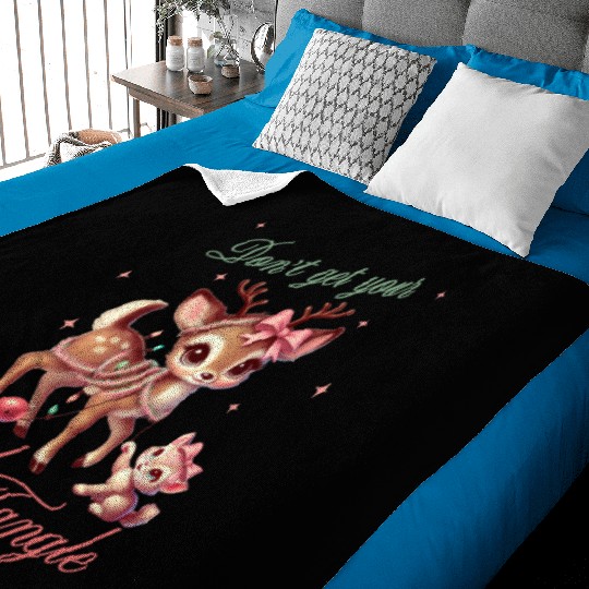 Don t Get Your Tinsel in a Tangle, Merry Christmas Baby Blankets