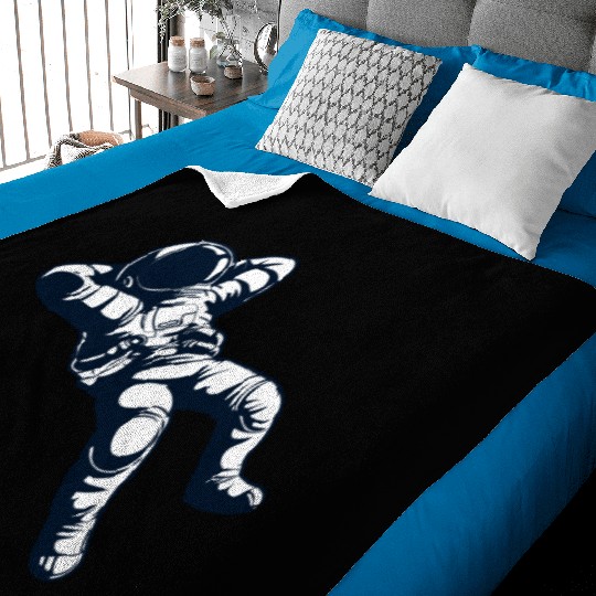 Relax Among the Stars: Astronaut Baby Blankets