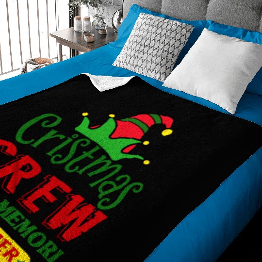 CHRISTMAS CREW Baby Blankets