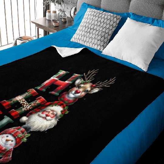 Ho Ho Ho, Merry Christmas Baby Blankets