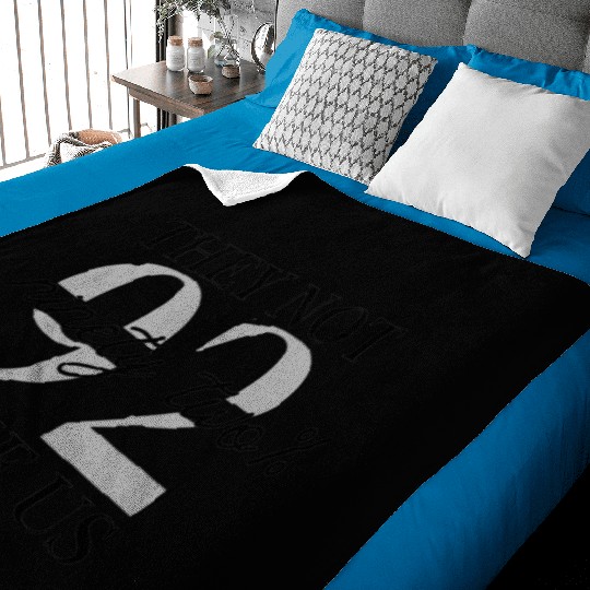 They Not Like Us Graphic Baby Blankets