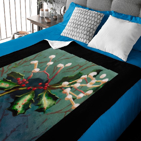 Your mistletoe Baby Blankets