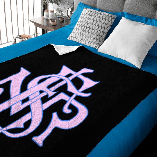 Our Lady of the Rosary of Fátima - NSRF monogram Baby Blankets