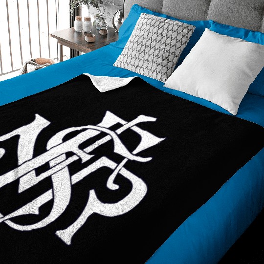 Our Lady of the Rosary of Fátima - NSRF monogram Baby Blankets