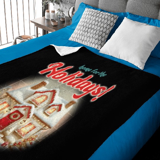 Home for the Holidays Baby Blankets