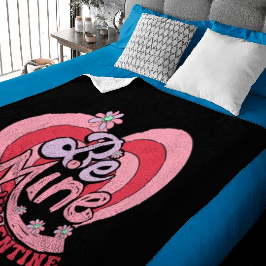 Be Mine Valentine Baby Blankets