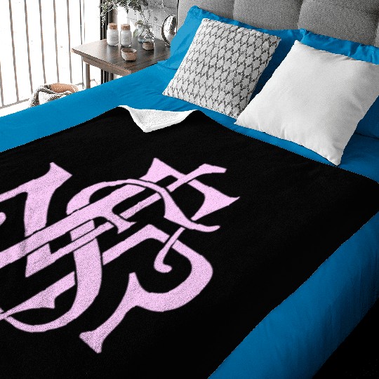 Our Lady of the Rosary of Fátima - NSRF monogram Baby Blankets