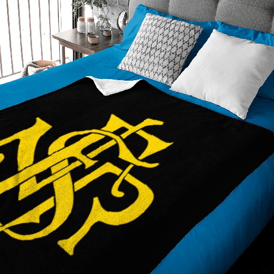 Our Lady of the Rosary of Fátima - NSRF monogram Baby Blankets