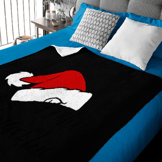 Frohe Weihnachten Merry Christmas Auf Deutsch Baby Blankets