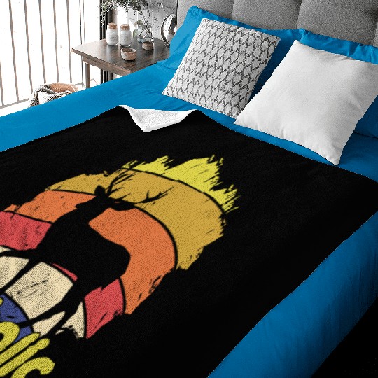 Elk Hunting Elkaholic Hunters Baby Blankets