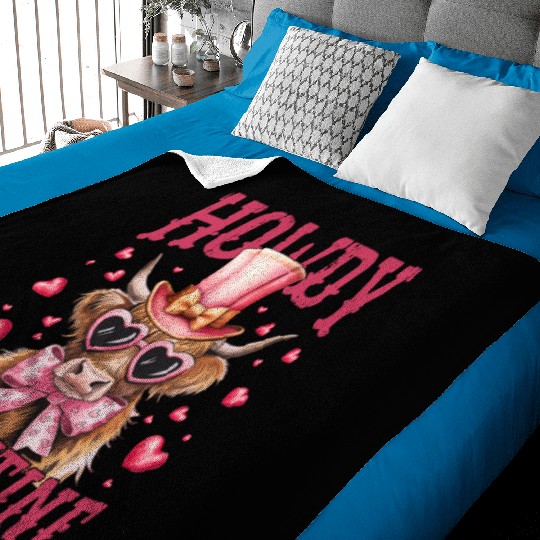 Howdy Valentine Baby Blankets