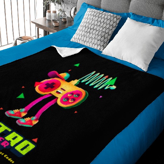 Retro Gamer But still know all the cheat codes Baby Blankets