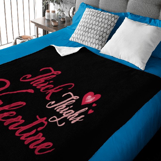 Valentine Day, Coquette Valentine Baby Blankets