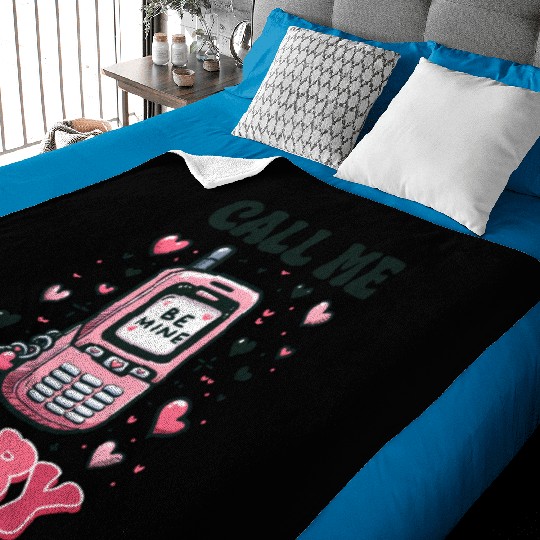 Valentine Day, Coquette Valentine Baby Blankets