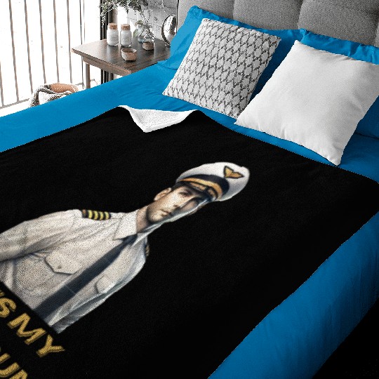 Sky's My Playground - Baby Blankets for Pilots