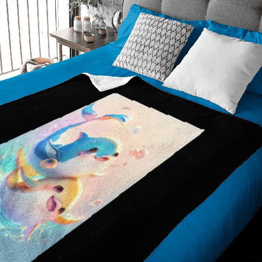 Happy birthday bevels tuna Baby Blankets