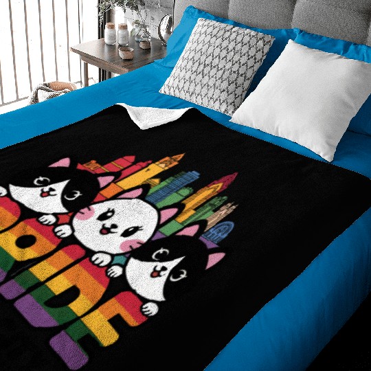 Pride of Philadelphia City Pennsylvania USA Rainbo Baby Blankets