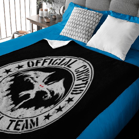 Official Cryptid Research Team | Cryptids Mothman Baby Blankets