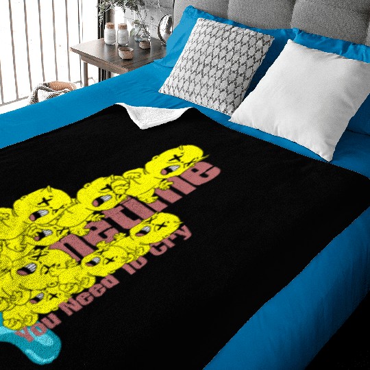 Sometimes You Need To Cry Baby Blankets