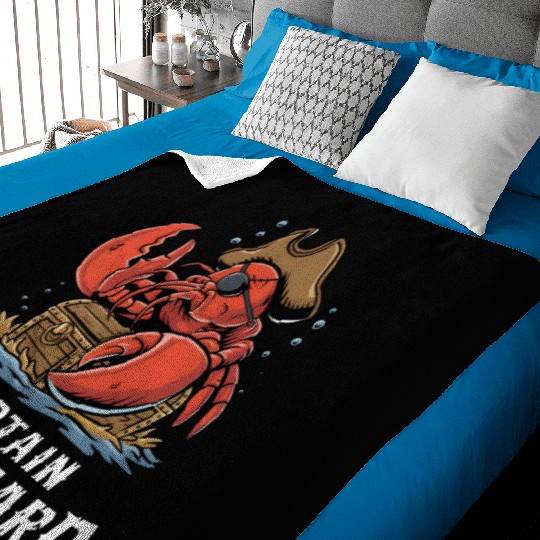 Pirate Lobster Baby Blankets